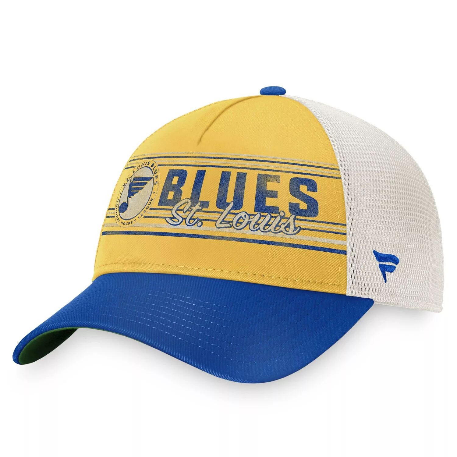 Мужская кепка Fanatics Branded Gold/Royal St. Louis Blues True Classic Retro Trucker Snapback Hat
Мужская кепка Fanatics Branded Gold/Royal St. Louis Blues True Classic Retro Trucker Snapback Hat