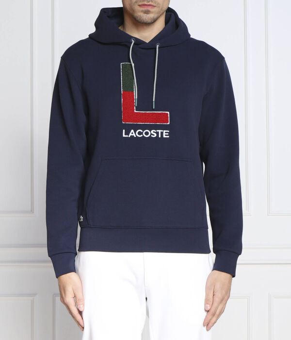 Толстовка мужская Lacoste с цветной буквой, синий
Толстовка мужская Lacoste с цветной буквой, синий
