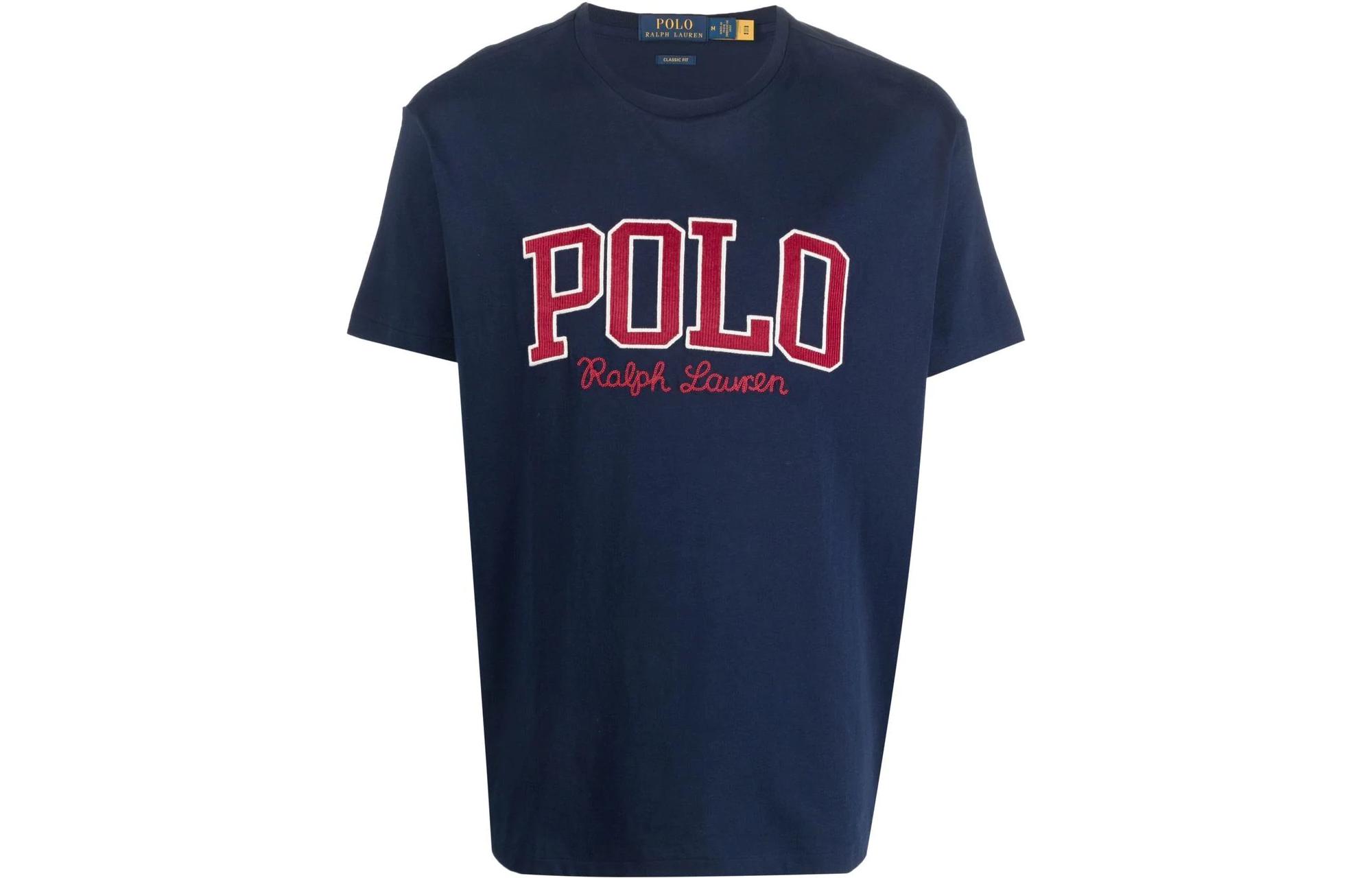 Футболка мужская темно-синяя Polo Ralph Lauren 
Футболка мужская темно-синяя Polo Ralph Lauren