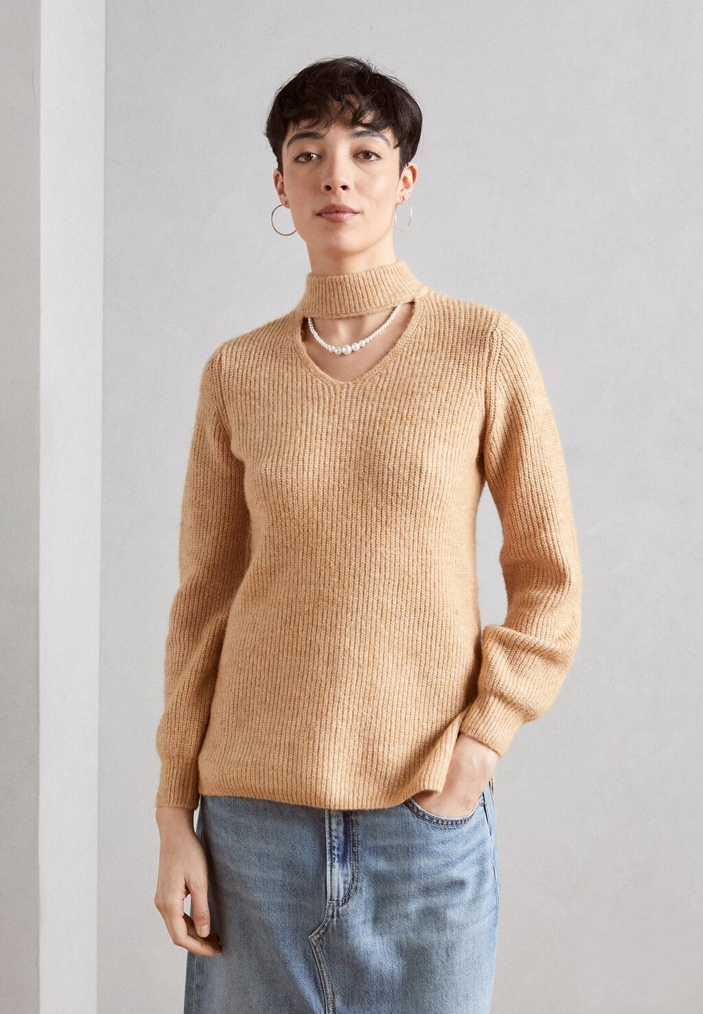 Вязаный свитер Anna Field, крем
Вязаный свитер Anna Field, крем