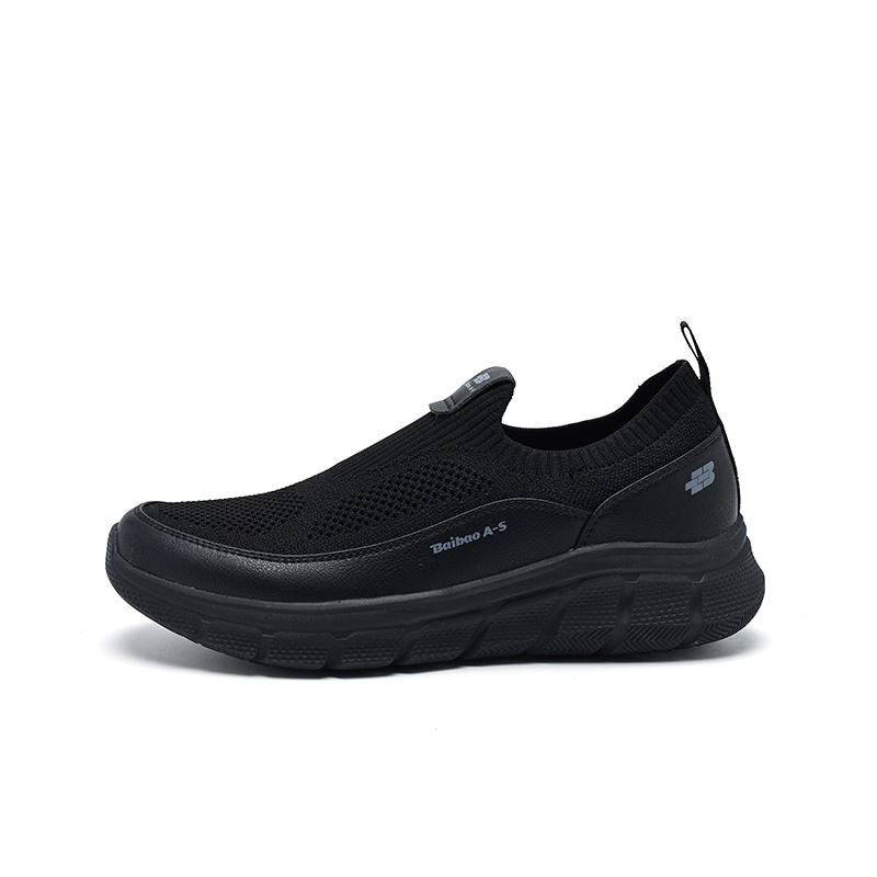 Мужские низкие повседневные кроссовки с противоскользящей подошвой и хорошей воздухопроницаемостью Baibao, черный
Мужские низкие повседневные кроссовки с противоскользящей подошвой и хорошей воздухопроницаемостью Baibao, черный