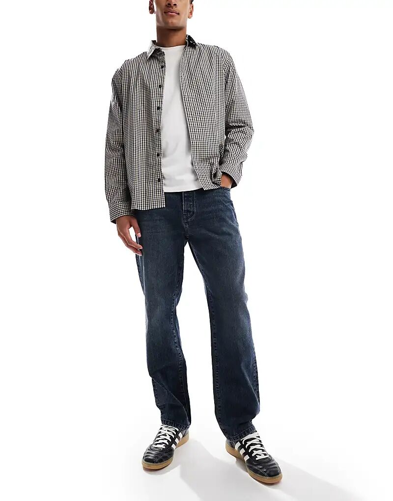 Джинсы ONLY & SONS Edge прямого кроя из сине-черного денима
Джинсы ONLY & SONS Edge прямого кроя из сине-черного денима