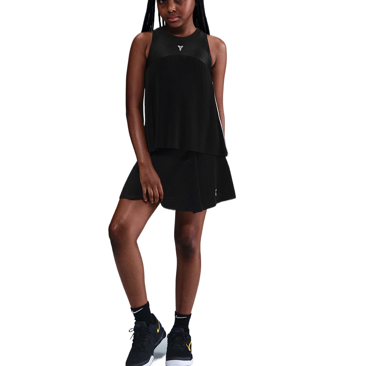 Nike Майка tank top dri fit черная для подростков
Nike Майка tank top dri fit черная для подростков