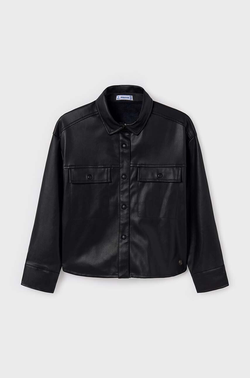 Куртка-рубашка Mayoral детская, черный
Куртка-рубашка Mayoral детская, черный