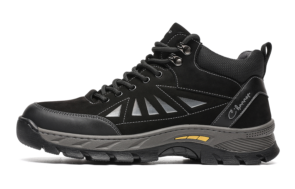 C°BANNER Мужские черные полувысокие повседневные ботинки из черной шерсти, цвет Black Wool
C°BANNER Мужские черные полувысокие повседневные ботинки из черной шерсти, цвет Black Wool