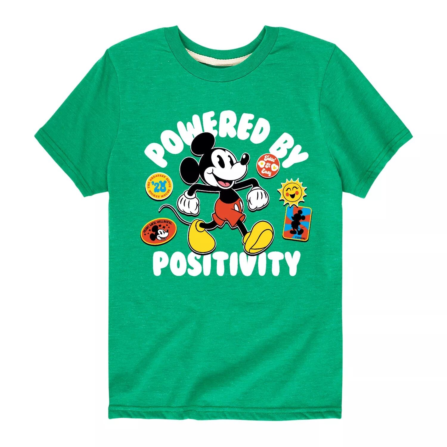 Футболка Disney Powered By Positivity с Микки для мальчиков 8–20 лет Licensed Character, зеленый
Футболка Disney Powered By Positivity с Микки для мальчиков 8–20 лет Licensed Character, зеленый
