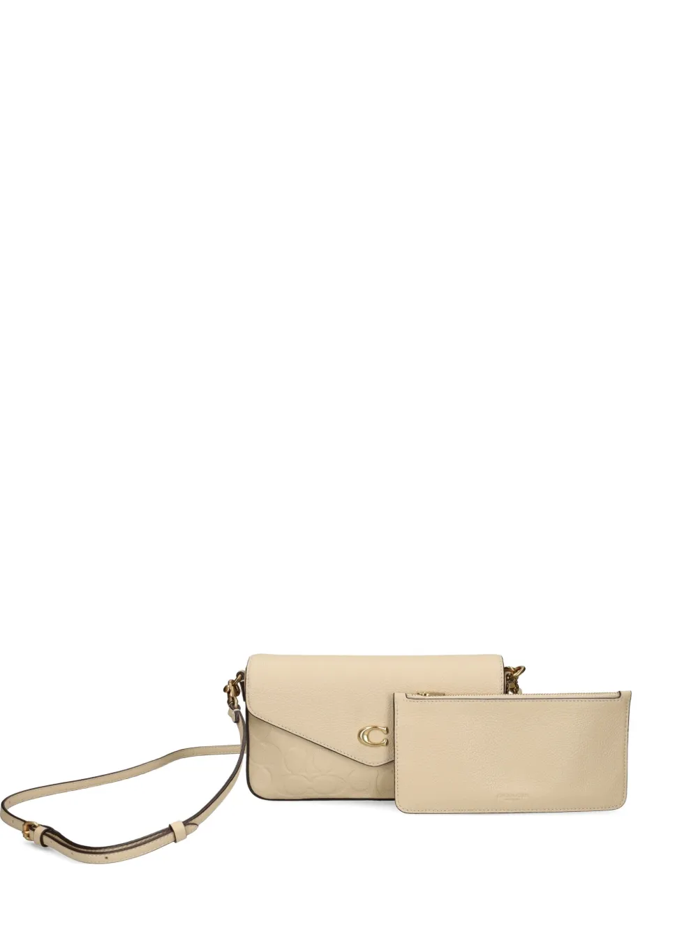 Сумка через плечо с тисненым логотипом Coach, нейтральный
Сумка через плечо с тисненым логотипом Coach, нейтральный