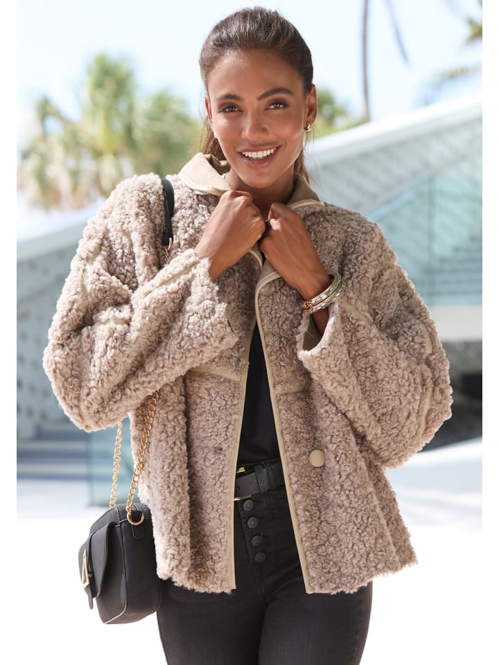 Куртка LASCANA, серо-коричневый
Куртка LASCANA, серо-коричневый