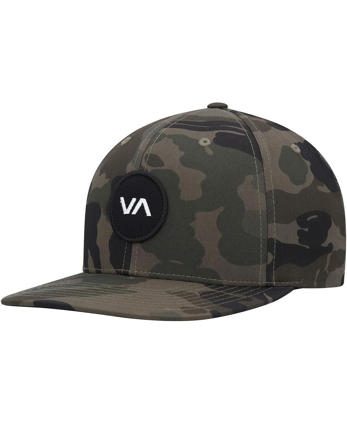 Мужская кепка Snapback с камуфляжной нашивкой VA RVCA
Мужская кепка Snapback с камуфляжной нашивкой VA RVCA