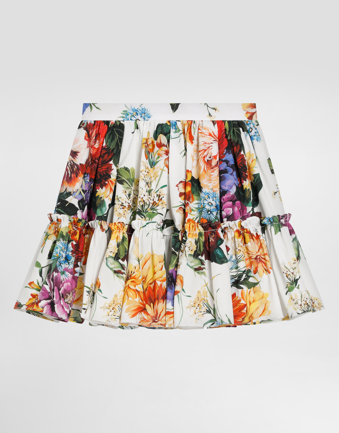 Поплиновая юбка с цветочным принтом Dolce&Gabbana, мультиколор
Поплиновая юбка с цветочным принтом Dolce&Gabbana, мультиколор