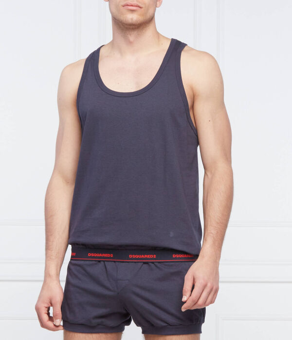 Майка Regular fit Dsquared2, синий
Майка Regular fit Dsquared2, синий