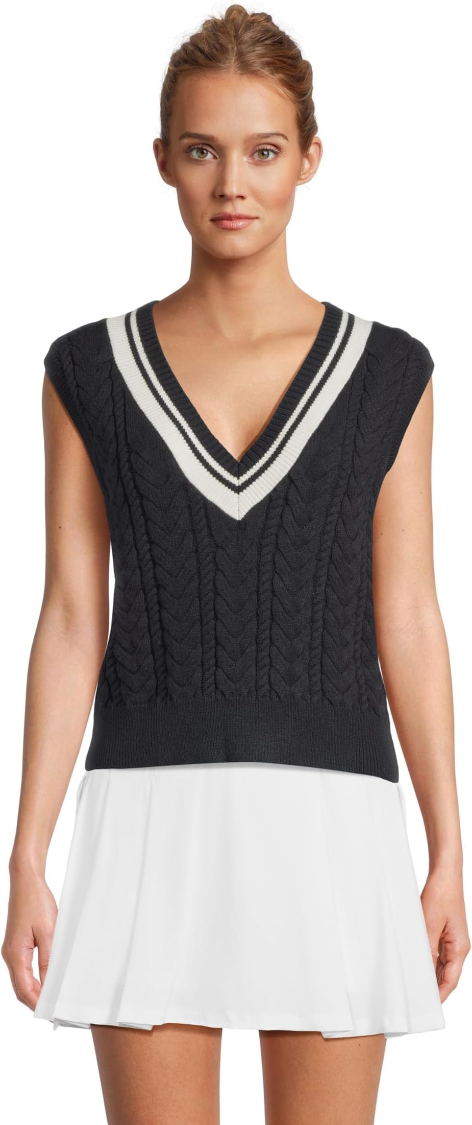 Свитер Beyond Yoga The Cable Knit Vest, Nocturnal Navy
Свитер Beyond Yoga The Cable Knit Vest, Nocturnal Navy