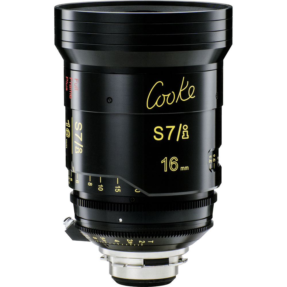 Объектив Cooke 16mm T2.0 S7/i Full Frame Plus с фиксированным фокусным расстоянием (крепление PL)
Объектив Cooke 16mm T2.0 S7/i Full Frame Plus с фиксированным фокусным расстоянием (крепление PL)
