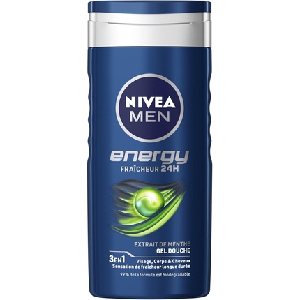 Гель для душа 3-в-1 для мужчин Энергия 250 мл Nivea
Гель для душа 3-в-1 для мужчин Энергия 250 мл Nivea