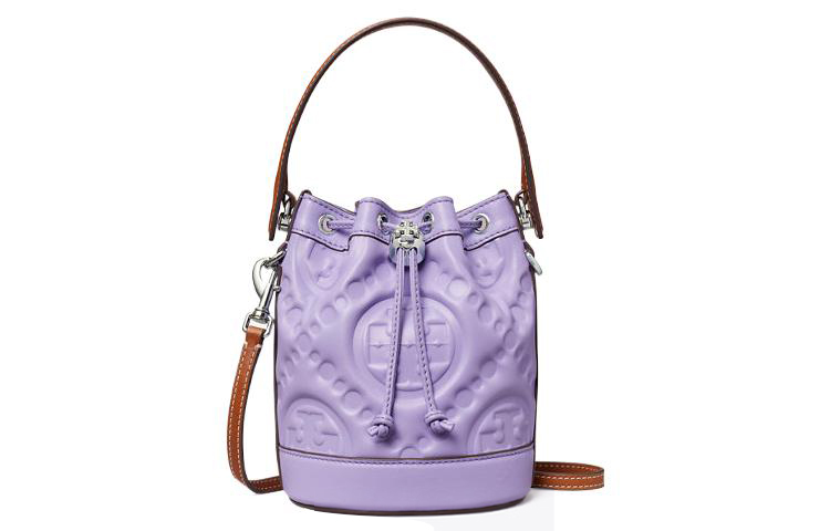 TORY BURCH Сумка-ведро, сумка через плечо, кроссбоди, мини-сумка женская purple из нaппа и телячьей кожи
TORY BURCH Сумка-ведро, сумка через плечо, кроссбоди, мини-сумка женская purple из нaппа и телячьей кожи