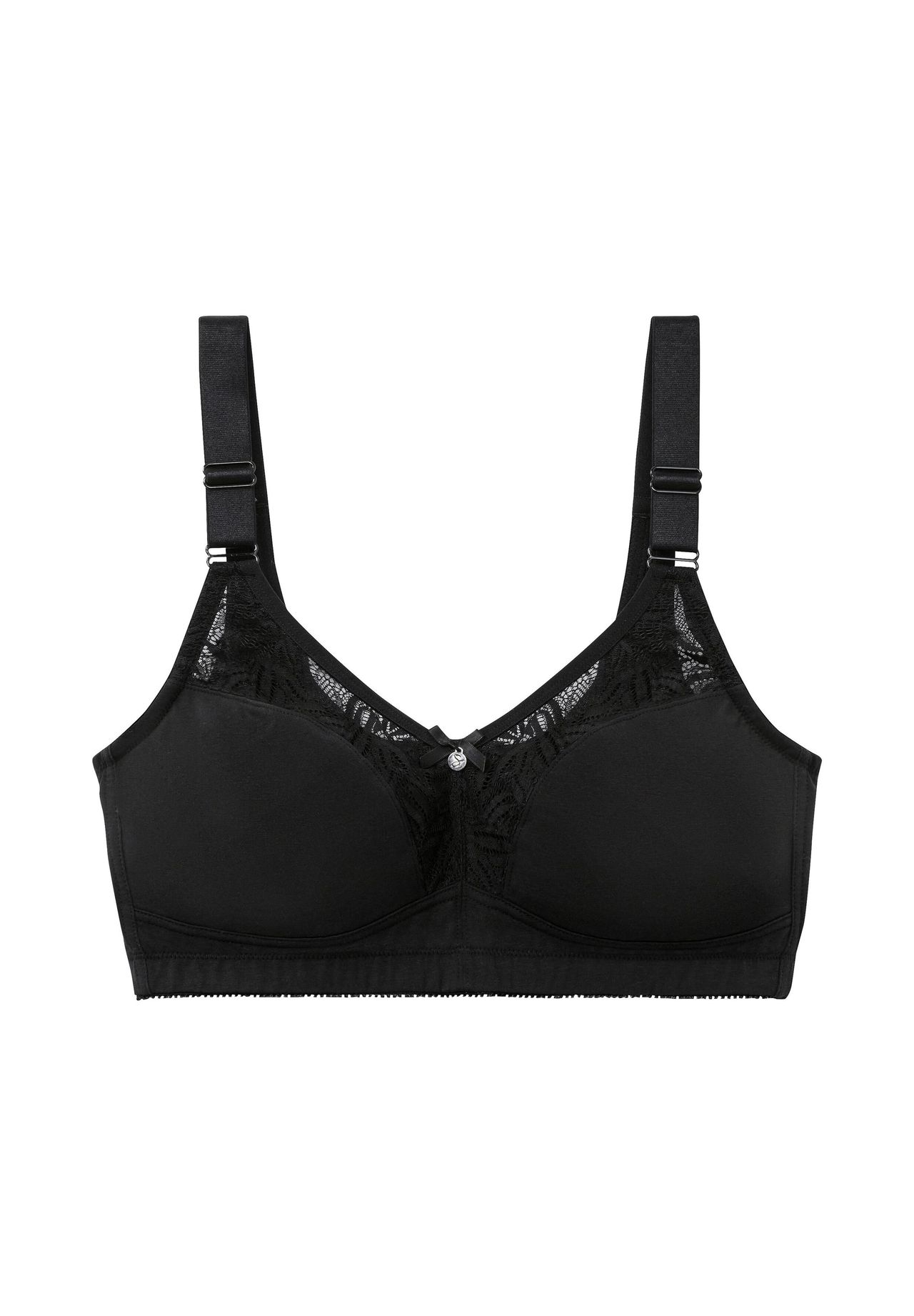 Бюстгальтер без бретелей с кружевом и мягкими чашками Sheego, черный
Бюстгальтер без бретелей с кружевом и мягкими чашками Sheego, черный