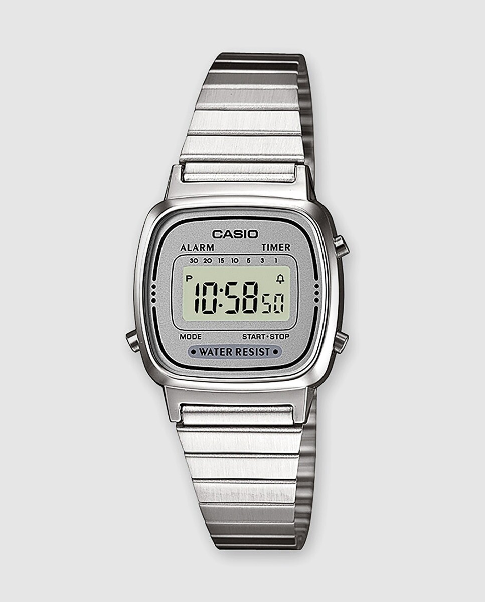 Casio Collection LA670WEA-7EF Винтажные женские часы Casio, серебро
Casio Collection LA670WEA-7EF Винтажные женские часы Casio, серебро