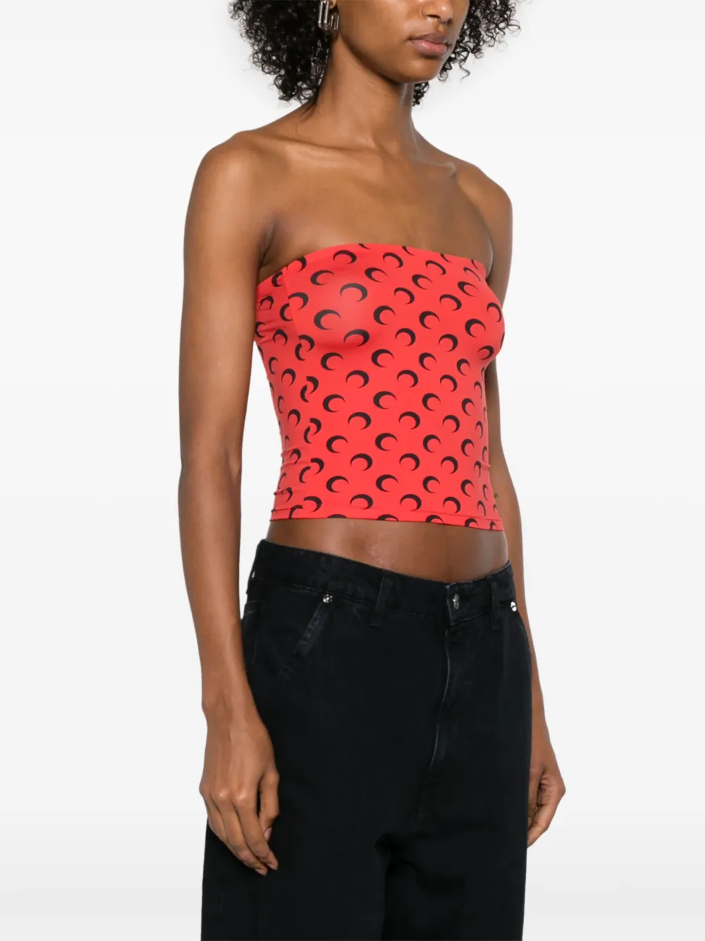 Топ с узором Moonogram Marine Serre, красный
Топ с узором Moonogram Marine Serre, красный