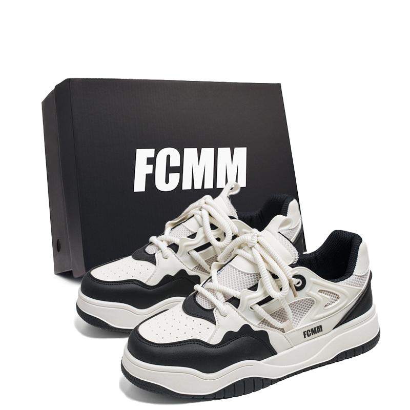 Нескользящие низкие кроссовки для скейтбординга для мужчин FCMM, Beige Black
Нескользящие низкие кроссовки для скейтбординга для мужчин FCMM, Beige Black