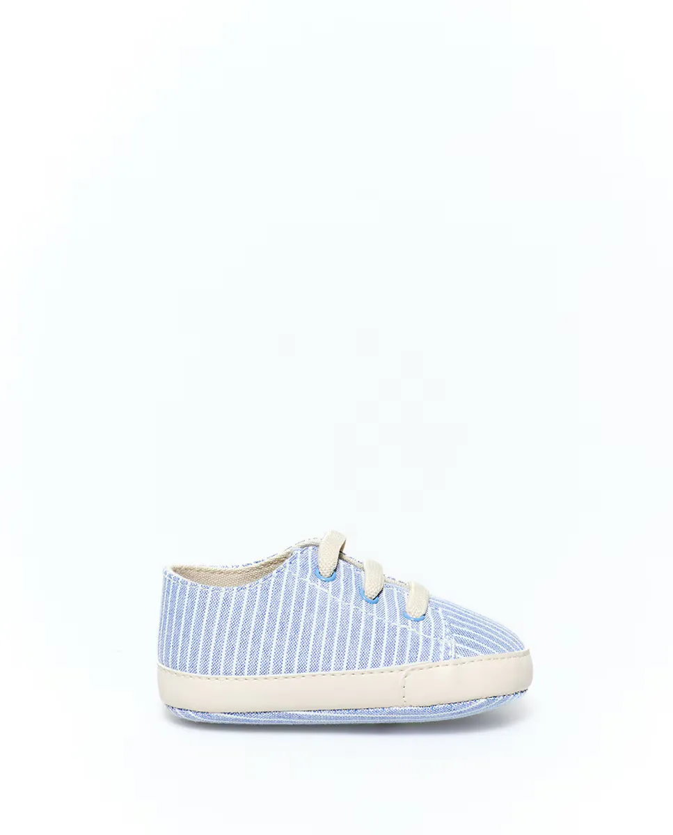 Вязаные тапочки-пинетки Sfera, синий
Вязаные тапочки-пинетки Sfera, синий