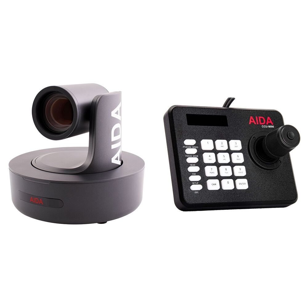 Камера AIDA Imaging Full HD NDI|HX PTZ с 12-кратным оптическим зумом + комплект контроллера
Камера AIDA Imaging Full HD NDI|HX PTZ с 12-кратным оптическим зумом + комплект контроллера