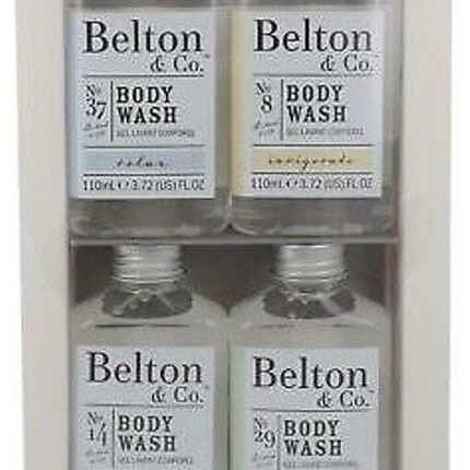 Belton & Co Подарочный набор для мытья тела
Belton & Co Подарочный набор для мытья тела