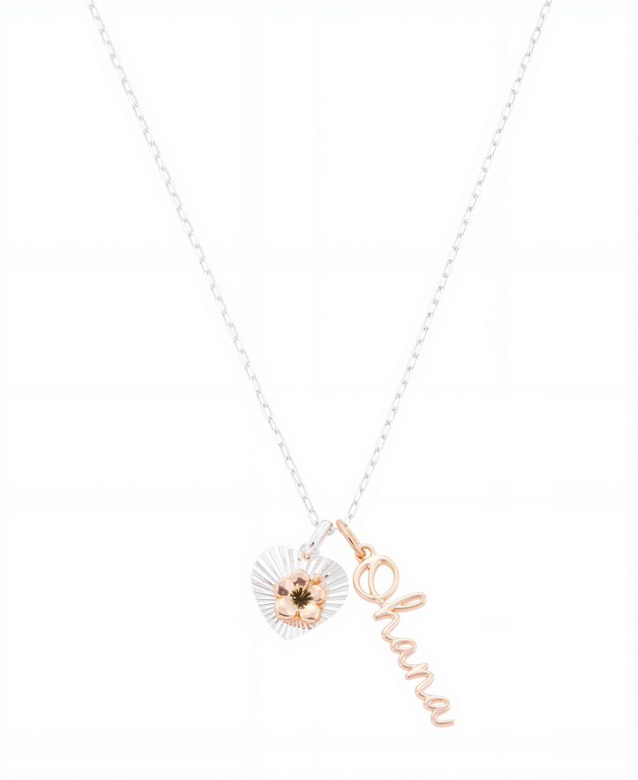 Ожерелье с подвеской Лило и Стич "Оана" Disney, Two Tone
Ожерелье с подвеской Лило и Стич "Оана" Disney, Two Tone