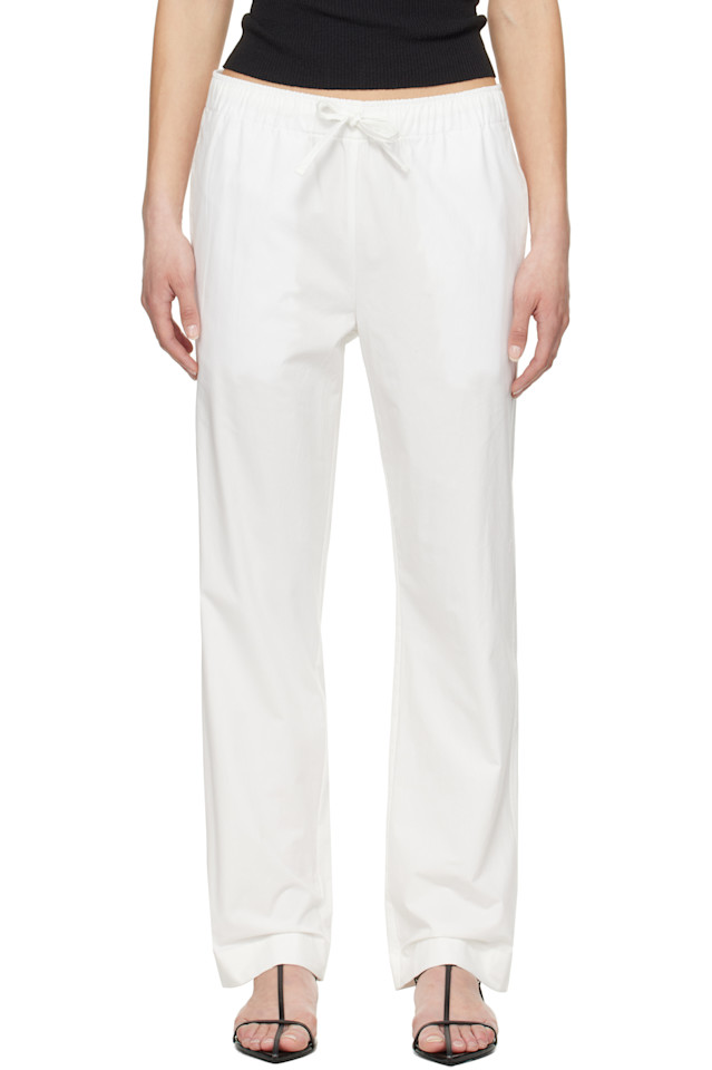 Хлопковые брюки на шнурке Nothing Written, белый
Хлопковые брюки на шнурке Nothing Written, белый