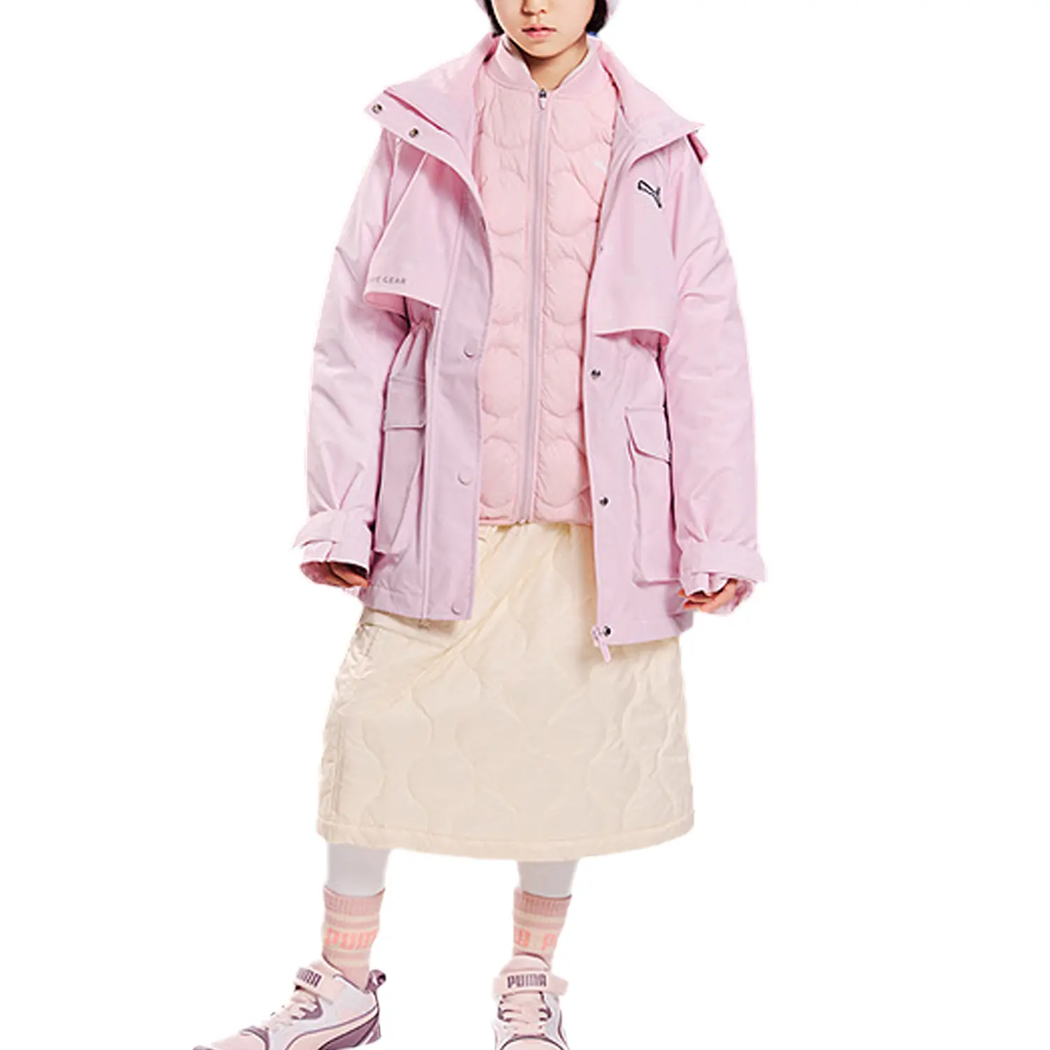 Детская пуховая куртка PUMA, красный
Детская пуховая куртка PUMA, красный