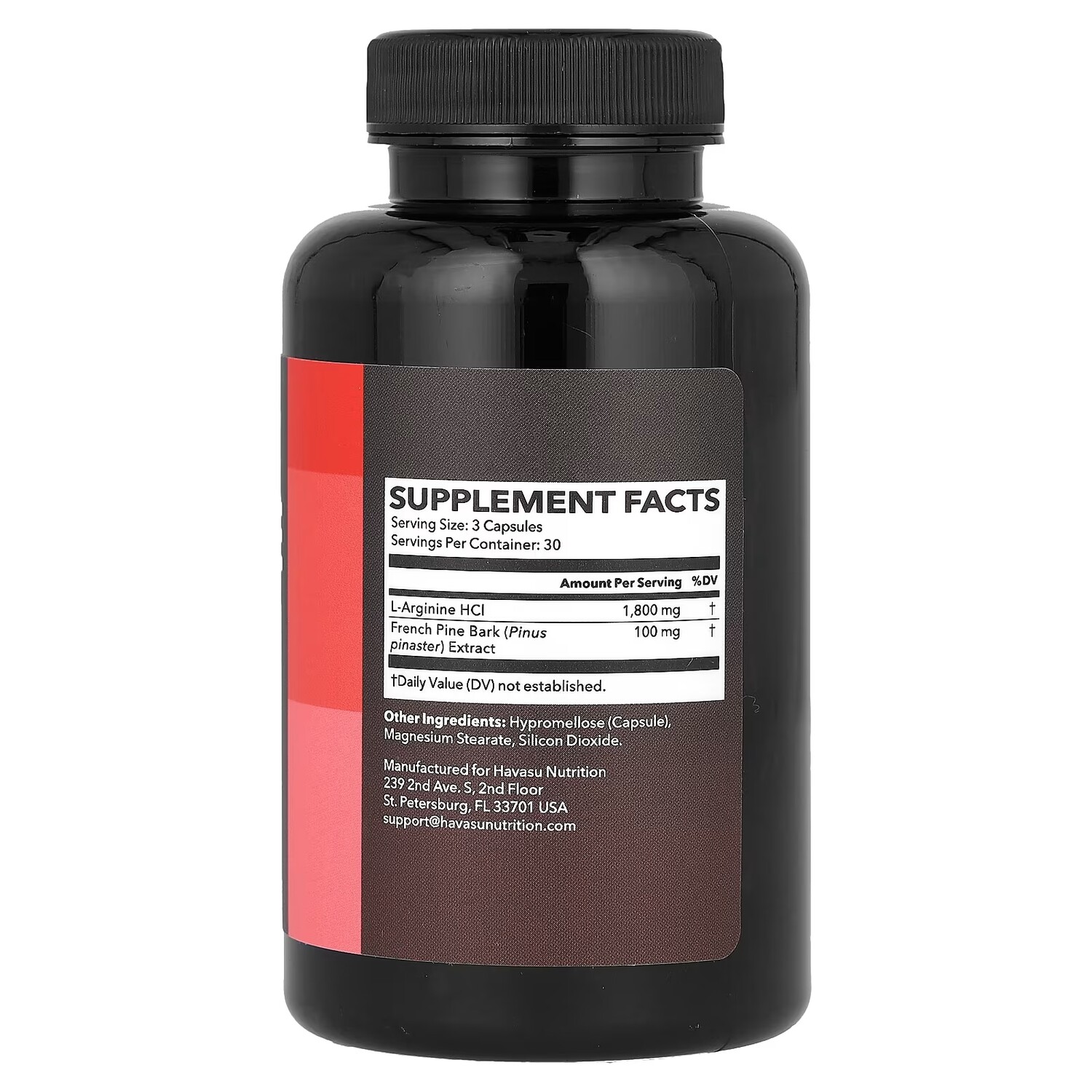 Формула циркуляции Havasu Nutrition L-аргинина + сосновая кора, 90 капсул
Формула циркуляции Havasu Nutrition L-аргинина + сосновая кора, 90 капсул