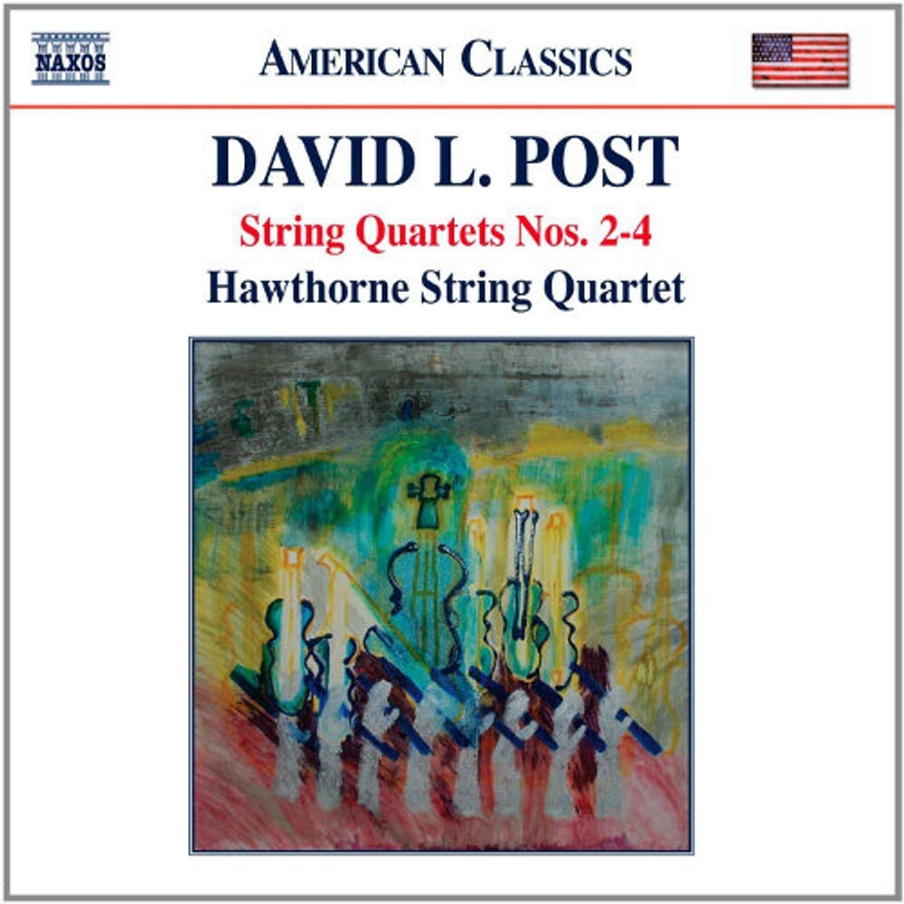 Диск CD String Quartets Nos. 2-4 - David L. Post
Диск CD String Quartets Nos. 2-4 - David L. Post