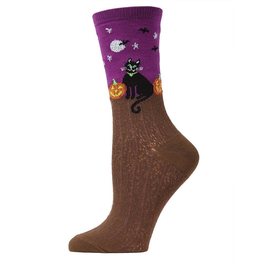 Носки Starry Night Cat Crew MeMoi, цвет Imperial Purple
Носки Starry Night Cat Crew MeMoi, цвет Imperial Purple