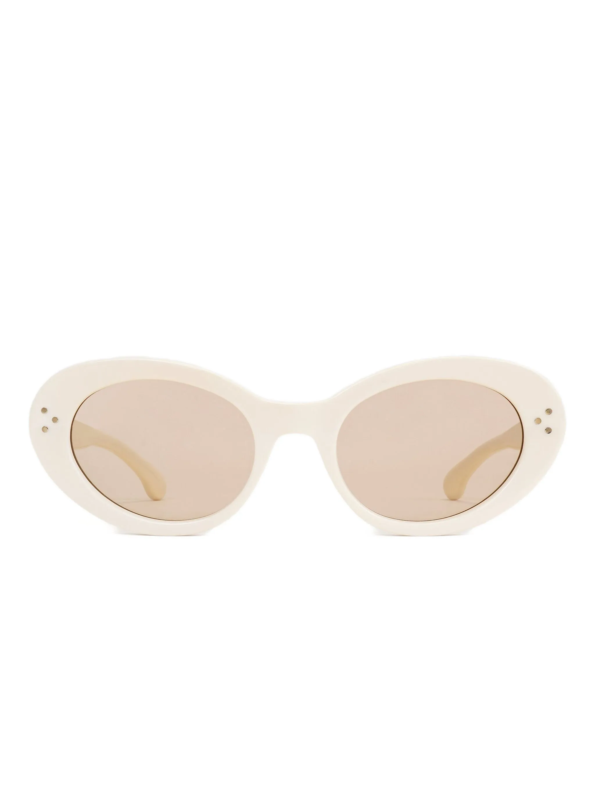Солнцезащитные очки в овальной оправе Sporty & Rich, кремовый
Солнцезащитные очки в овальной оправе Sporty & Rich, кремовый