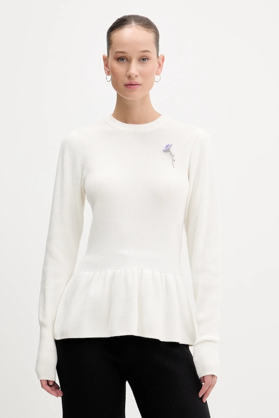 Хлопковый свитер sabanna HUGO, бежевый
Хлопковый свитер sabanna HUGO, бежевый