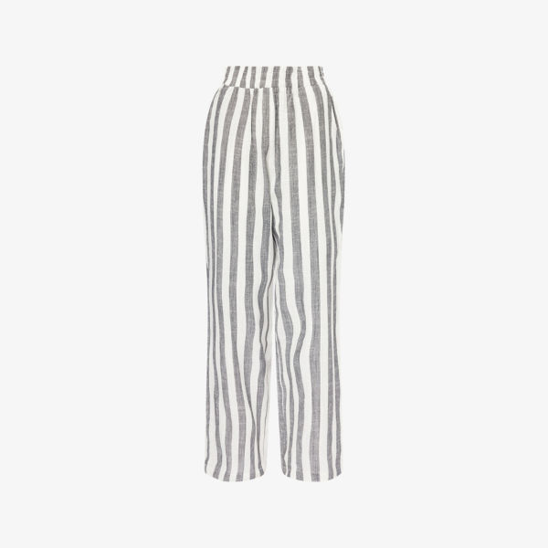 Брюки широкие 4Th & Reckless Rio, серый / белый
Брюки широкие 4Th & Reckless Rio, серый / белый