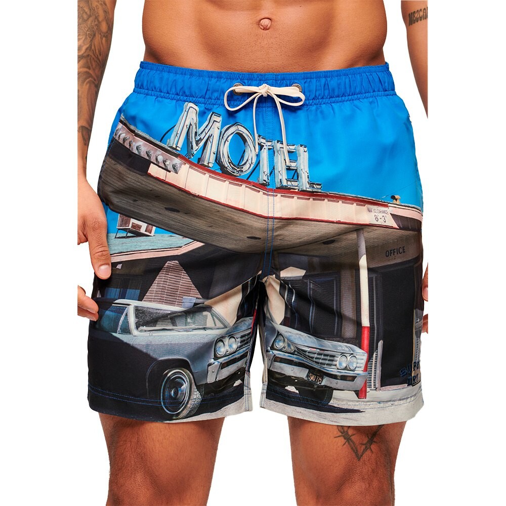 Шорты для плавания Superdry Photographic 17´´, синий
Шорты для плавания Superdry Photographic 17´´, синий