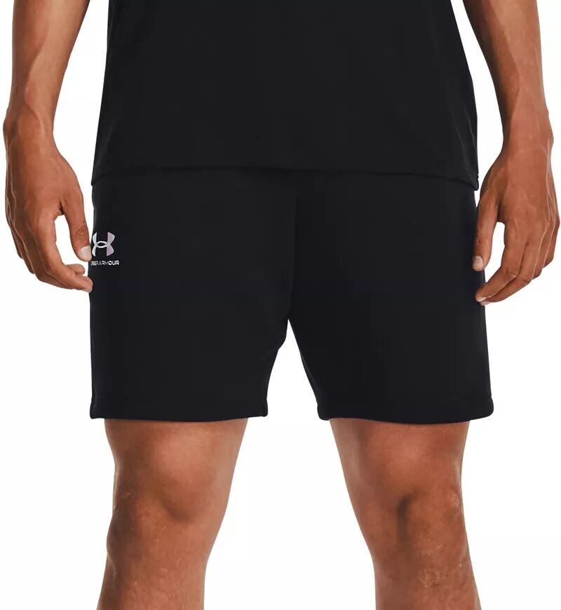 Мужские шорты из флиса Under Armour Essential, черный
Мужские шорты из флиса Under Armour Essential, черный