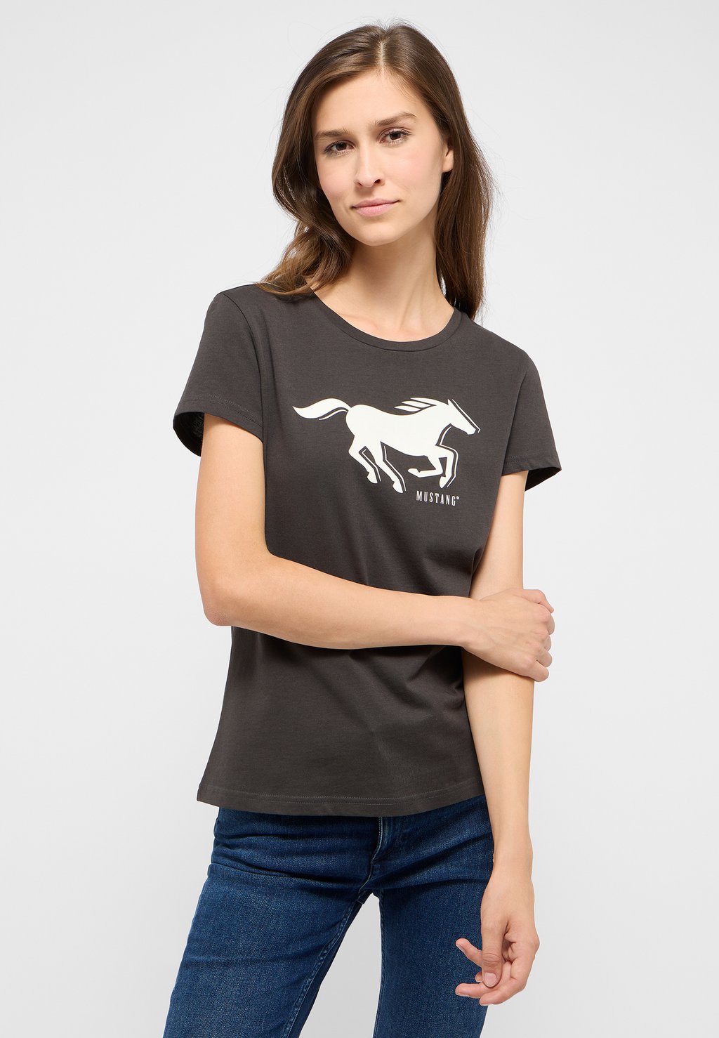 Футболка с принтом Mustang, черный
Футболка с принтом Mustang, черный