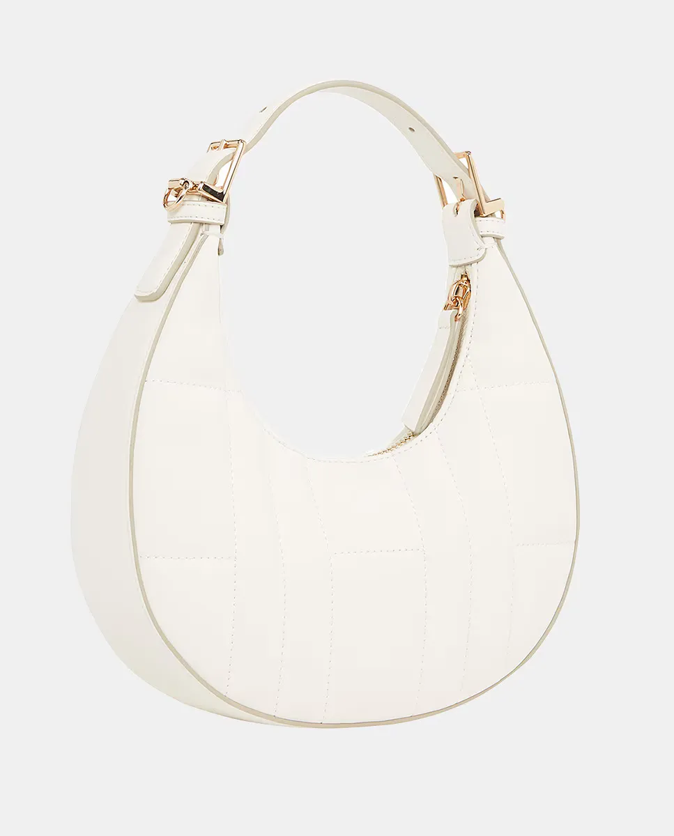 Сумка через плечо белого цвета с стеганым дизайном Tommy Hilfiger, белый 
Сумка через плечо белого цвета с стеганым дизайном Tommy Hilfiger, белый