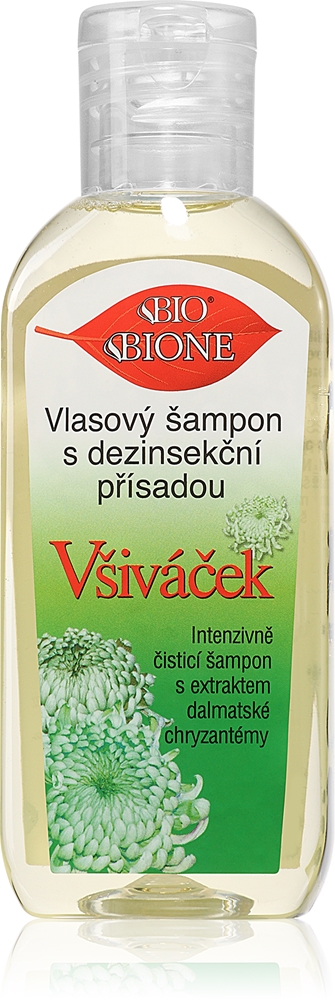 Všiváček Глубоко очищающий шампунь Bione Cosmetics, 82 мл
Všiváček Глубоко очищающий шампунь Bione Cosmetics, 82 мл