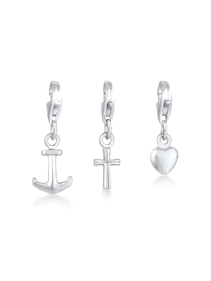 Nenalina Подвеска из серебра 925 пробы: якорь, сердце, крест из серебра
Nenalina Подвеска из серебра 925 пробы: якорь, сердце, крест из серебра