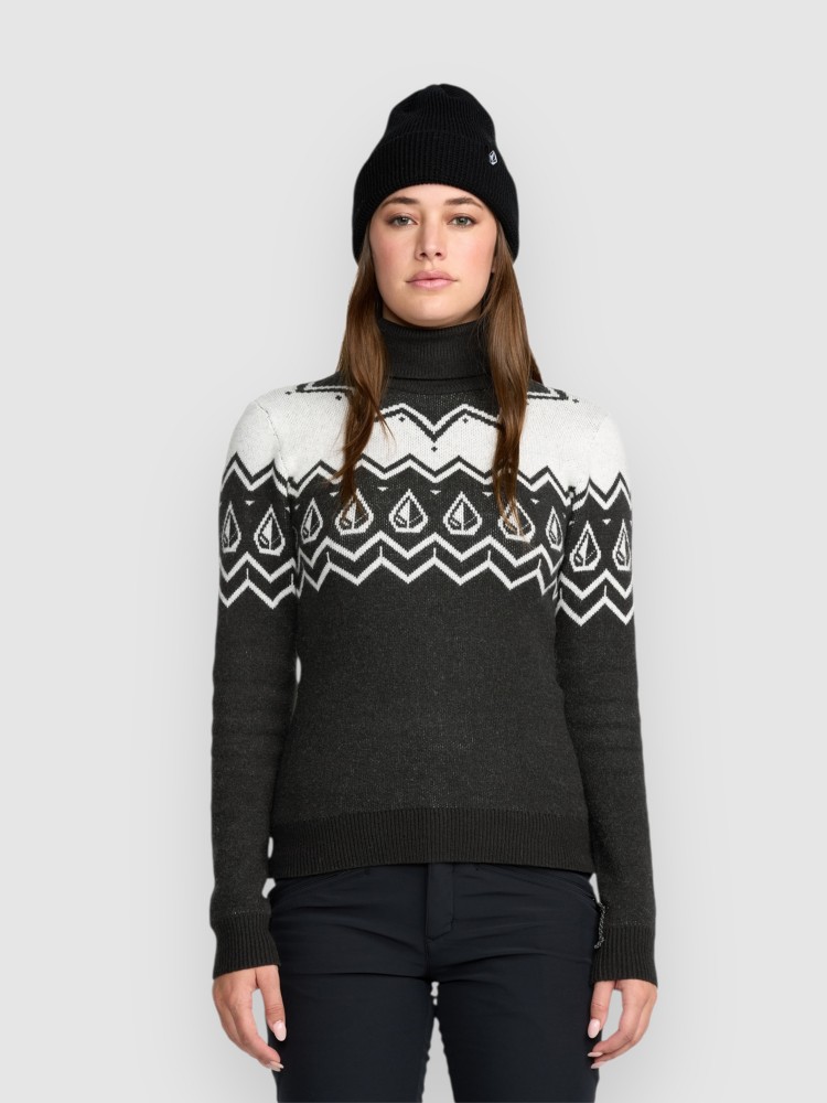 Вязаный свитер Volcom Fireside Strickpullover, black
Вязаный свитер Volcom Fireside Strickpullover, black