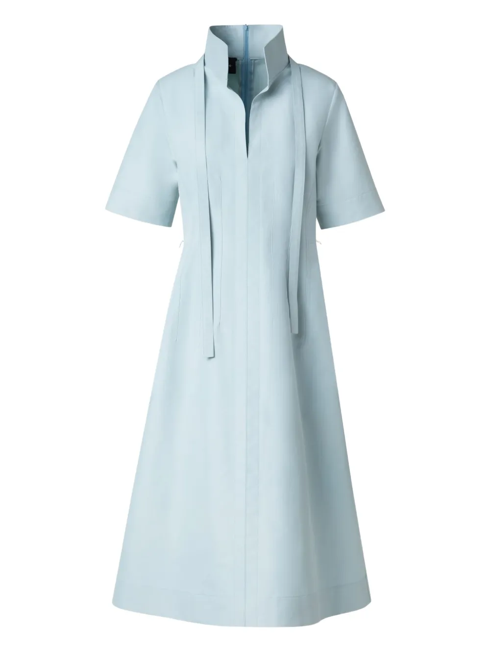 Поплиновое платье миди Akris, синий
Поплиновое платье миди Akris, синий