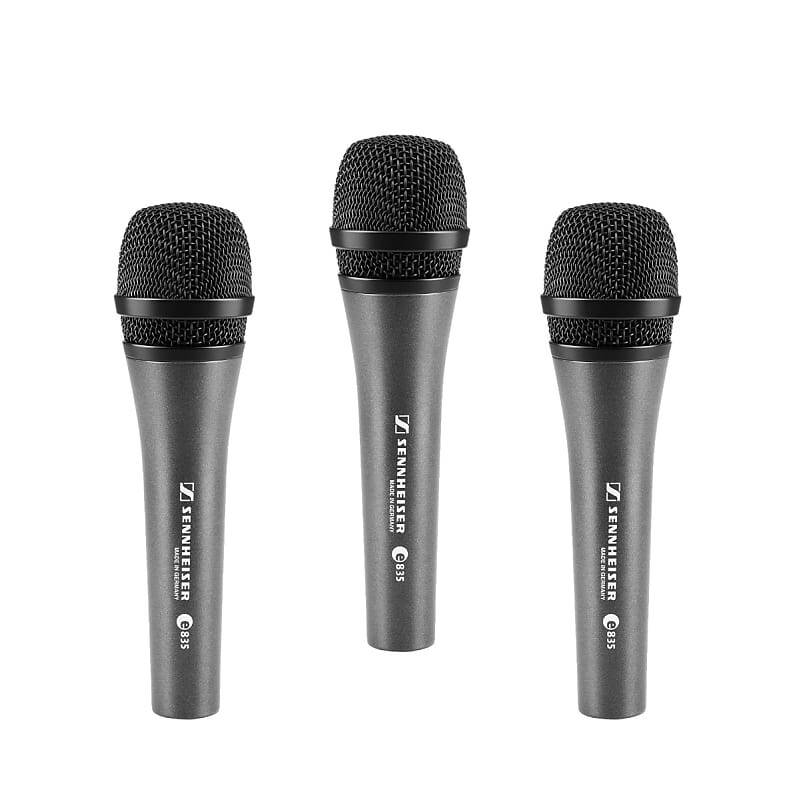 Динамический вокальный микрофон Sennheiser e835 Dynamic Mic (3-pack)
Динамический вокальный микрофон Sennheiser e835 Dynamic Mic (3-pack)