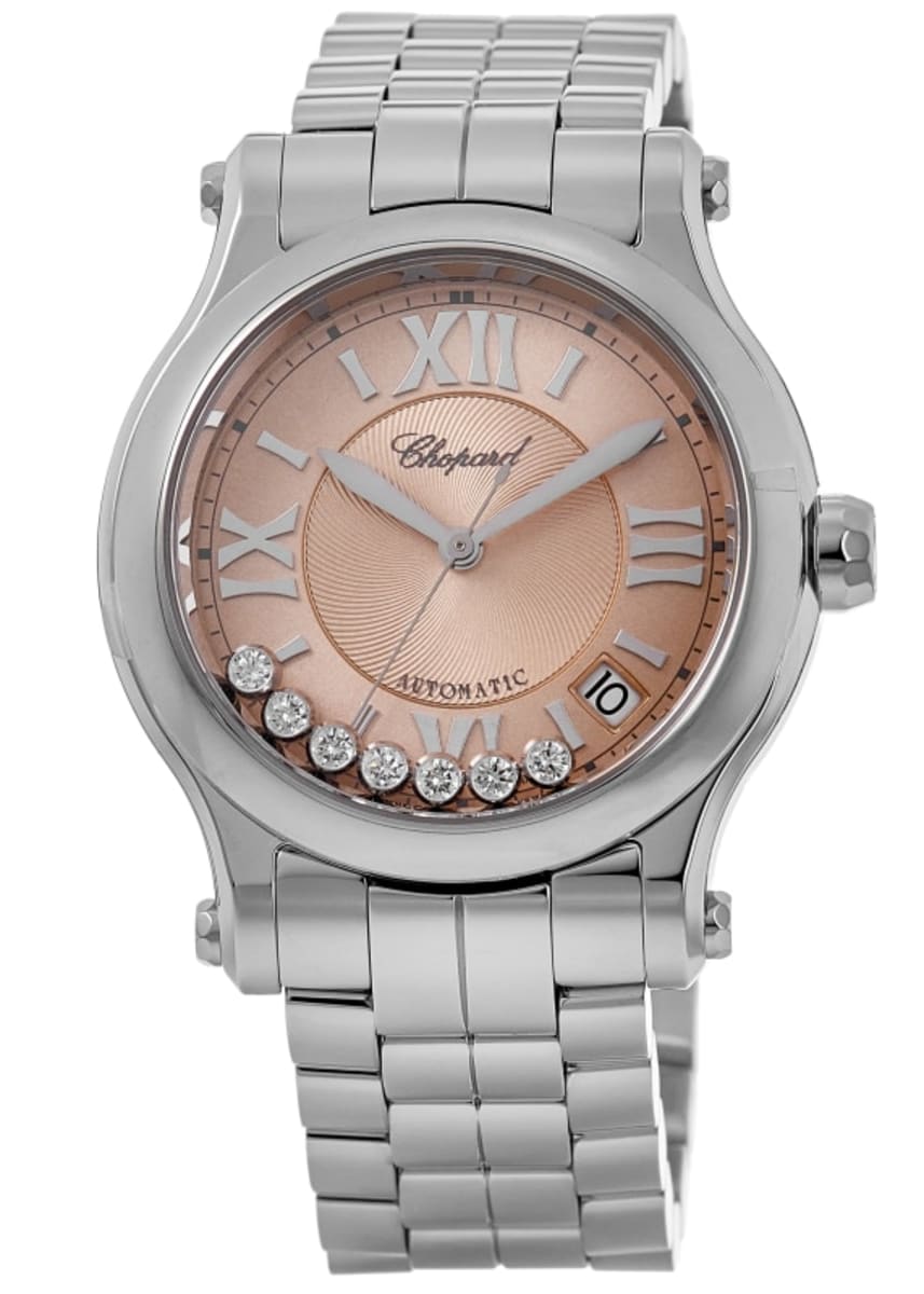 Chopard Happy Sport Medium Automatic 36 мм розово-золотой циферблат женские часы 278559-3025
Chopard Happy Sport Medium Automatic 36 мм розово-золотой циферблат женские часы 278559-3025