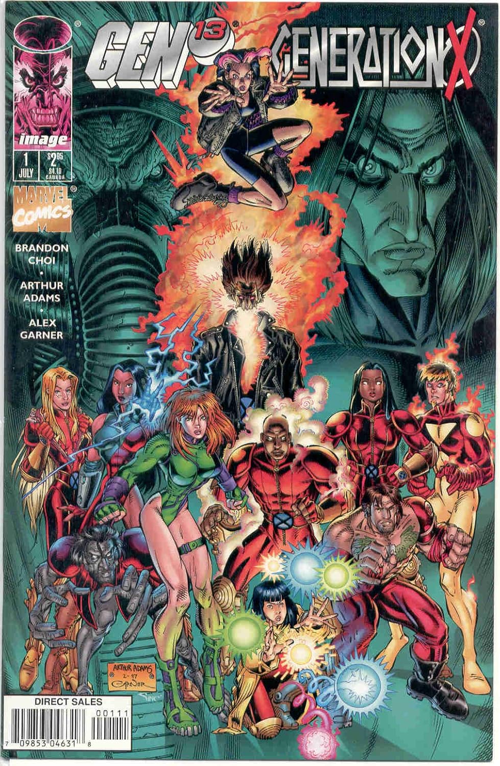 Gen 13/Generation X #1 July 1997 (Image Comics)
Gen 13/Generation X #1 July 1997 (Image Comics)