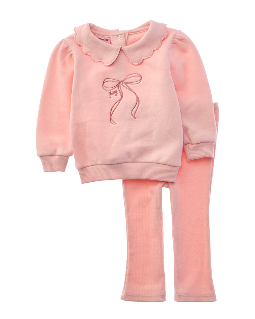 Комплект из 2 предметов: свитер и брюки Juicy Couture Juicy Couture, розовый
Комплект из 2 предметов: свитер и брюки Juicy Couture Juicy Couture, розовый