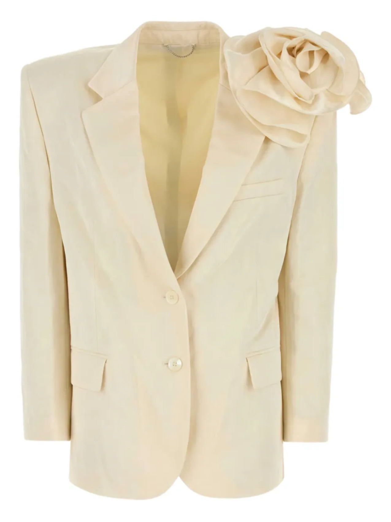 Структурированный блейзер с цветочным узором Magda Butrym, нейтральный
Структурированный блейзер с цветочным узором Magda Butrym, нейтральный