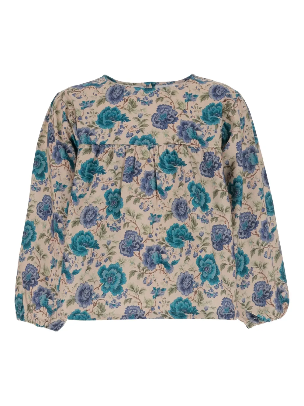 Блузка из хлопка с цветочным принтом Babe And Tess, нейтральный
Блузка из хлопка с цветочным принтом Babe And Tess, нейтральный