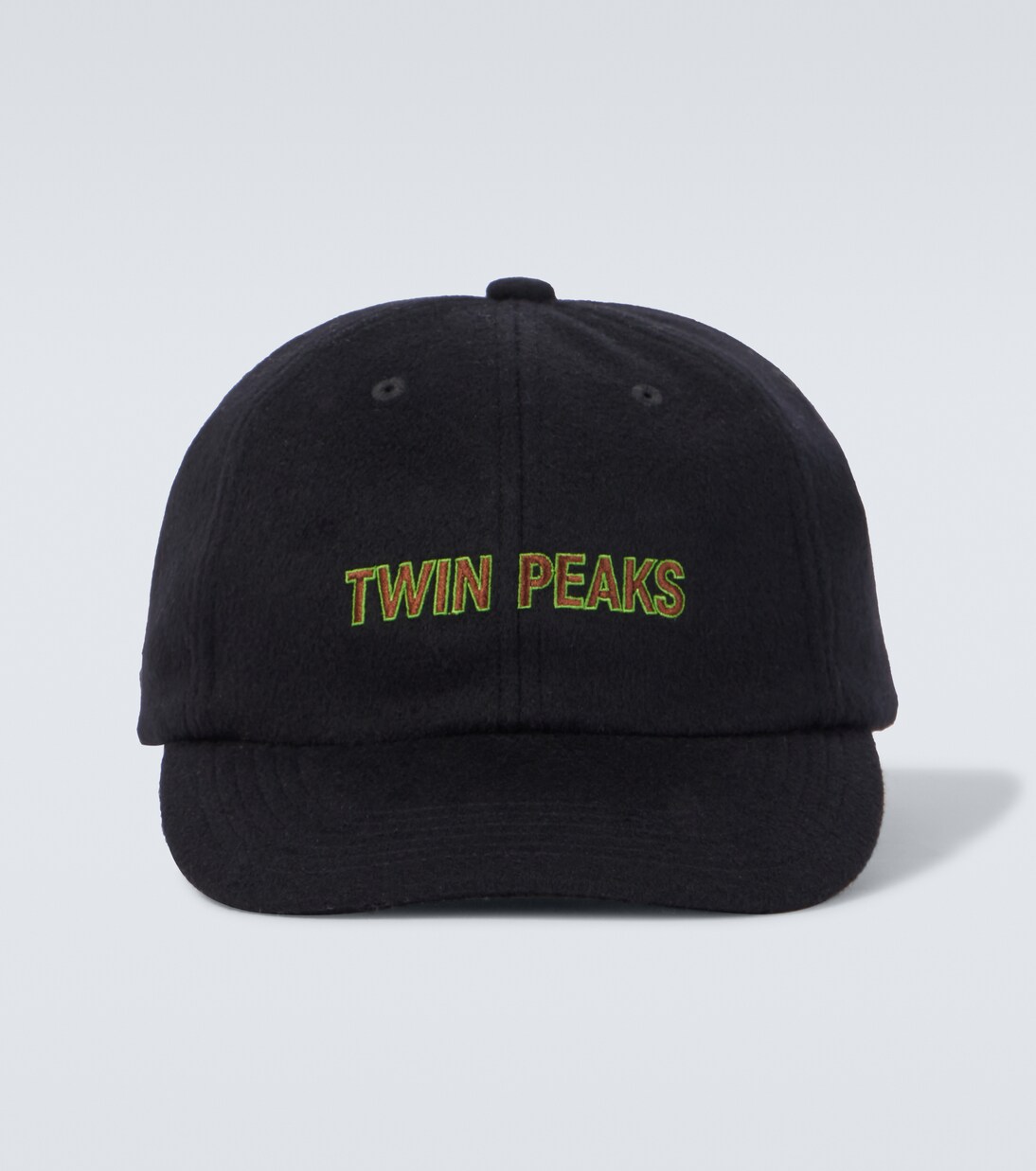 Вышитая шерстяная бейсболка Undercover, черный
Вышитая шерстяная бейсболка Undercover, черный